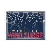 Wichita Wind Surge FADE Metal Magnet 2.5" x 3.5"