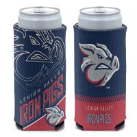 Lehigh Valley Iron Pigs FADE 12 oz Slim Can Cooler