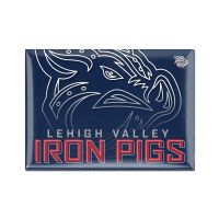 Lehigh Valley Iron Pigs FADE Metal Magnet 2.5" x 3.5"