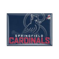 Springfield Cardinals FADE Metal Magnet 2.5" x 3.5"