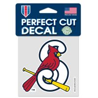 Springfield Cardinals PRIMARY LOGO Perfect Cut Color Decal 4" x 4"