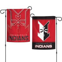 Indianapolis Indians FADE Garden Flags 2 sided 12.5" x 18"