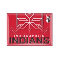 Indianapolis Indians FADE Metal Magnet 2.5" x 3.5"