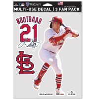 St. Louis Cardinals PLAYERS CHOICE DIAMOND CLUB(R) Multi Use 3 Fan Pack Lars Nootbaar