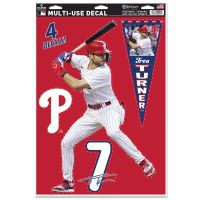 Philadelphia Phillies Multi-Use Decal 11" x 17" Trea Turner