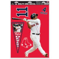 Boston Red Sox PLAYERS CHOICE DIAMOND CLUB(R) Multi-Use Decal 11" x 17" Rafael Devers