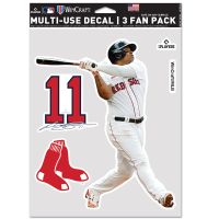 Boston Red Sox PLAYERS CHOICE DIAMOND CLUB(R) Multi Use 3 Fan Pack Rafael Devers