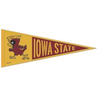 Iowa State Cyclones / Vintage Collegiate VAULT Wool Pennant 13" x 32"