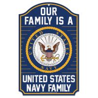 U.S. Navy Wood Sign 11" x 17" 1/4" thick