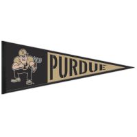 Purdue Boilermakers / Vintage Collegiate Retro Wool Pennant 13" x 32"