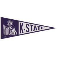 Kansas State Wildcats / Vintage Collegiate Vintage Wool Pennant 13" x 32"