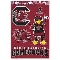South Carolina Gamecocks Multi-Use Decal 11" x 17"