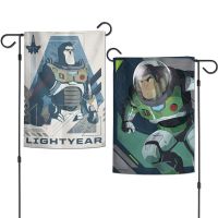 Lightyear / Disney Garden Flags 2 sided 12.5" x 18"