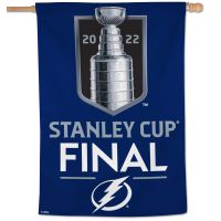 Eastern Conference Champions Tampa Bay Lightning Stanley Cup Vertical Flag 28" x 40"
