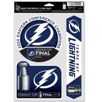 Eastern Conference Champions Tampa Bay Lightning Stanley Cup Multi Use 3 fan pack
