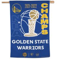 World Champions Golden State Warriors Vertical Flag 28" x 40"