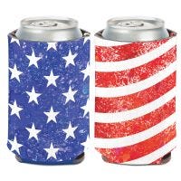 Patriotic Can Cooler 12 oz.