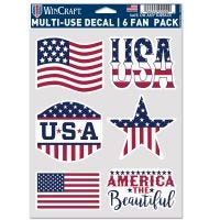 Patriotic PATRIOTIC Multi Use 6 FAN PACK