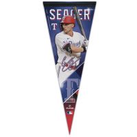 Texas Rangers Premium Pennant 12" x 30" Corey Seager