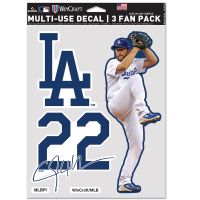 Los Angeles Dodgers Multi Use 3 Fan Pack Clayton Kershaw