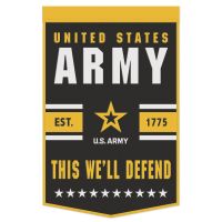 U.S. Army Wool Banner 24" x 38"