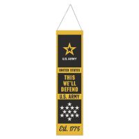 U.S. Army Wool Banner 8" x 32"