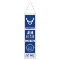 U.S. Air Force Wool Banner 8" x 32"