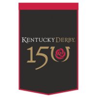 Kentucky Derby / Kentucky Derby Kentucky Derby 150 Wool Banner 24" x 38"