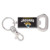 Jacksonville Jaguars Bottle Opener Key Ring Rectangle