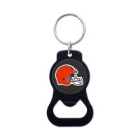 Cleveland Browns Black Bottle Opener Key Ring