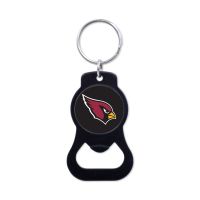 Arizona Cardinals Black Bottle Opener Key Ring