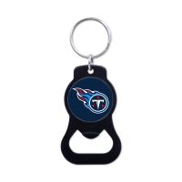 Tennessee Titans Black Bottle Opener Key Ring