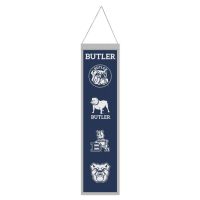 Butler Bulldogs / Vintage Collegiate EVOLUTION Wool Banner 8" x 32"