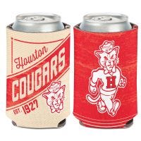 Houston Cougars / Vintage Collegiate Can Cooler 12 oz.