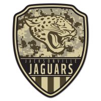 Jacksonville Jaguars Standard Issue Wood Sign 11"X14"