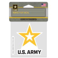 U.S. Army Perfect Cut Color Decal 4" x 4"