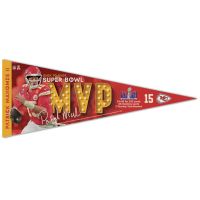 Super Bowl Champions Kansas City Chiefs SB58 MVP Premium Pennant 12" x 30" Patrick Mahomes II