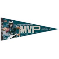 Super Bowl Champions Philadelphia Eagles Premium Pennant 12" x 30" Jalen Hurts