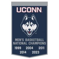 UConn Huskies / Vintage Collegiate CELEBRATION Wool Banner 24" x 38"