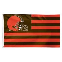 Cleveland Browns Americana Flag - Deluxe 3' X 5'