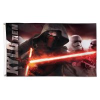 / New Trilogy Flag - Deluxe 3' X 5' Kylo Ren