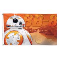 / New Trilogy Flag - Deluxe 3' X 5' BB-8