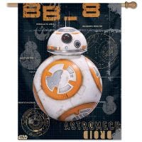 / New Trilogy Vertical Flag 28" x 40" BB-8