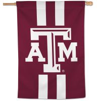 Texas A&M Aggies VERTICAL STRIPE Vertical Flag 28" x 40"