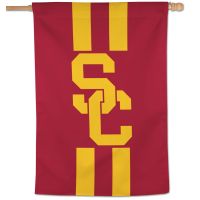 USC Trojans VERTICAL STRIPE Vertical Flag 28" x 40"