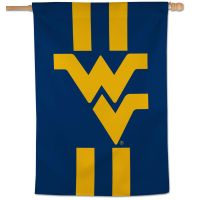 West Virginia Mountaineers VERTICAL STRIPES Vertical Flag 28" x 40"