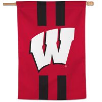 Wisconsin Badgers Vertical Flag 28" x 40"
