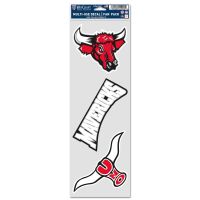 NEBRASKA OMAHA MAVERICKS / Vintage Collegiate Fan Decals 3.75" x 12"