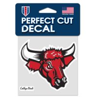 NEBRASKA OMAHA MAVERICKS / Vintage Collegiate Perfect Cut Color Decal 4" x 4"