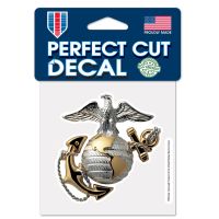 U.S. Marines Perfect Cut Color Decal 4" x 4"